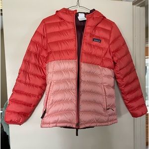 Patagonia Kids' Reversible Down Sweater Hoody Size: XL 14